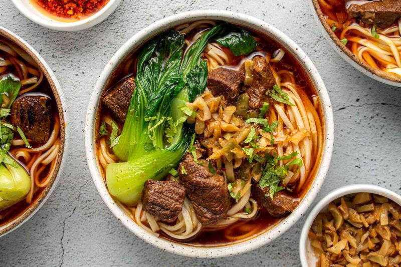 Beef And Vegetable Noodle Bowl
