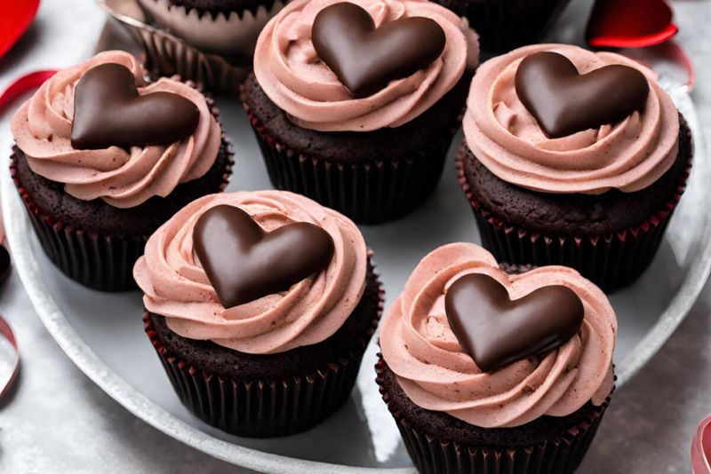 Chocolate Heart Buttons