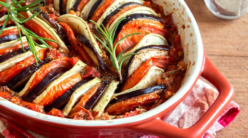 Eggplant And Zucchini