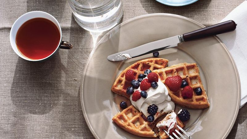 Mixed Into Pancake Or Waffle Batter