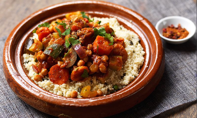 Vegetable And Chickpea Tagine