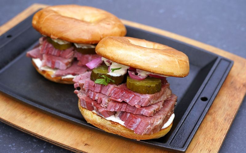 Salt Beef Bagel
