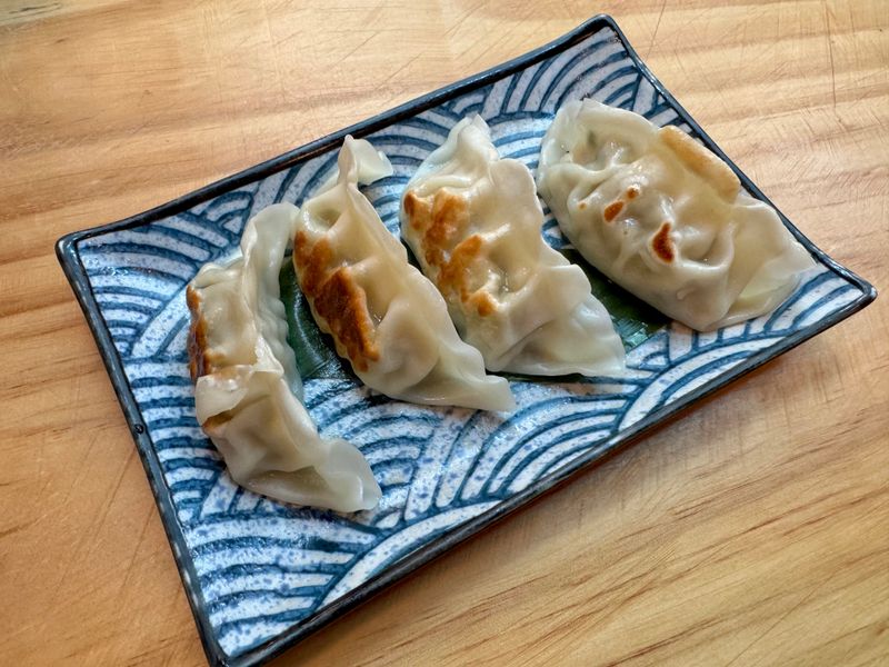 Gyoza Dumplings With Perfect Golden Edges