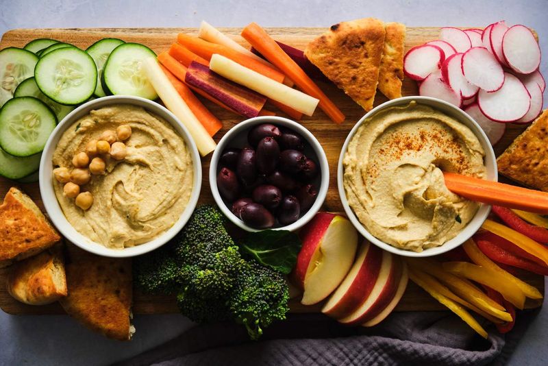 Snack On Raw Veg With Simple Dips