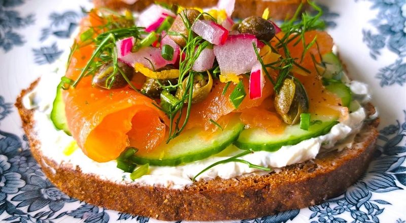 Norway – Open Sandwiches With Cheese Or Fish