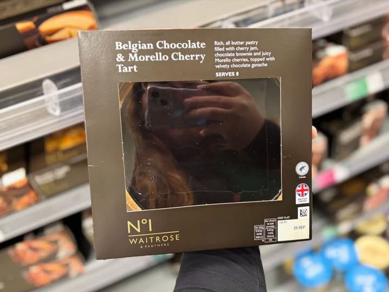 Waitrose No.1 Belgian Chocolate And Morello Cherry Tart
