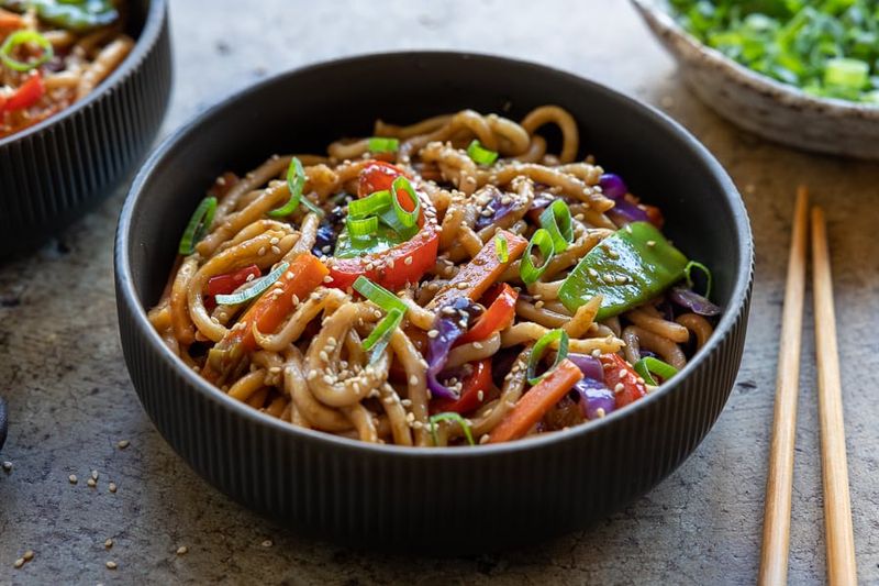 Veggie Yaki Udon