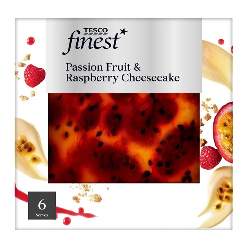 Tesco Finest Passionfruit And Raspberry Cheesecake