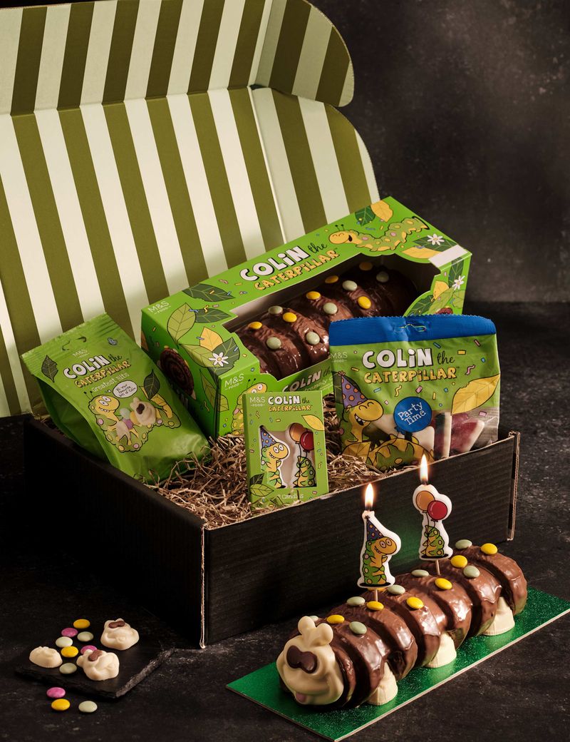The Colin The Caterpillar™ Birthday Cake Gift - £25