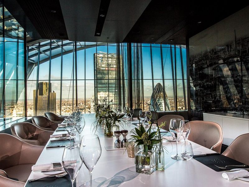 Sky Garden Winter Terrace, Fenchurch Street