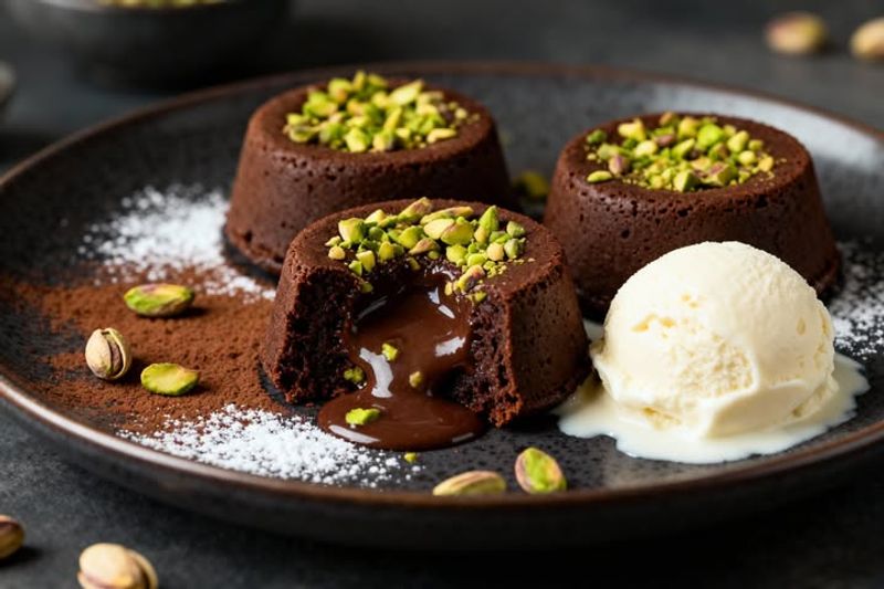 Taste The Difference Discovery Chocolate & Pistachio Melt In The Middle