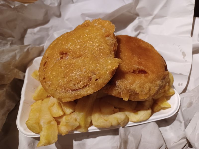 Spam Fritters At The Chippy