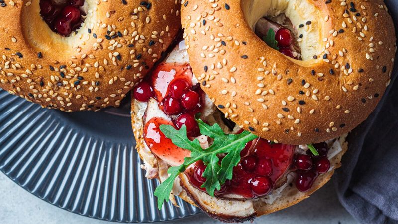 Turkey And Cranberry Sauce
