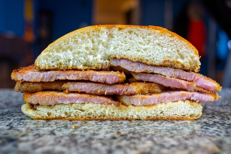 Peameal Bacon Sandwich