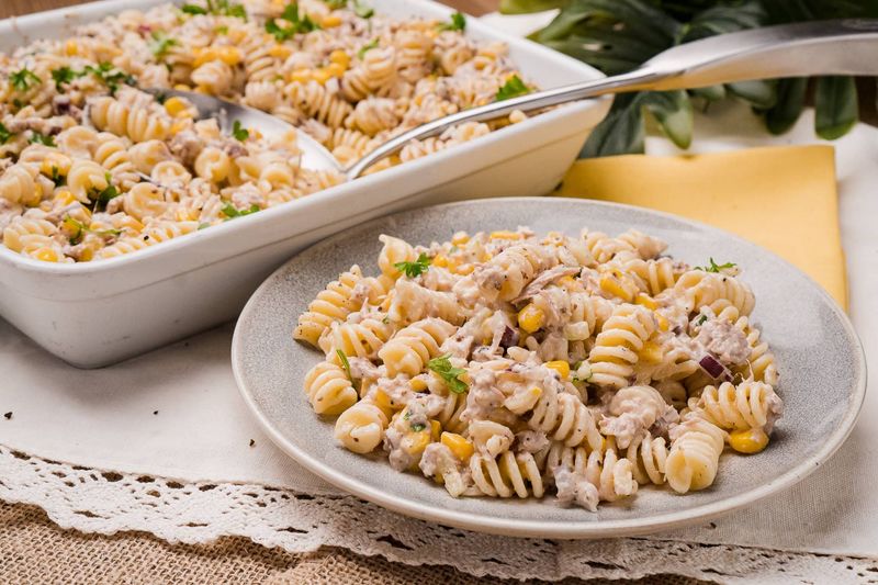 Tuna And Sweetcorn Pasta