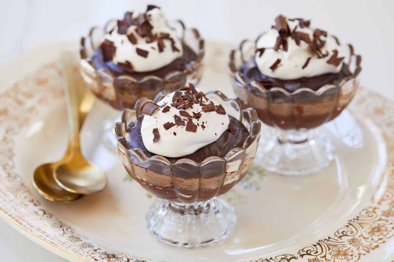 Chocolate Yogurt Dessert Pot