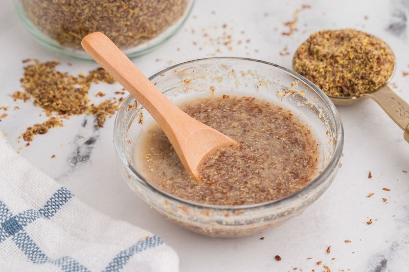 Ground Flaxseed And Water
