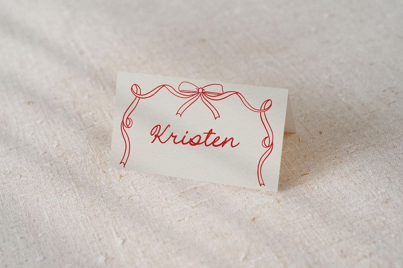 Write Simple Place Cards