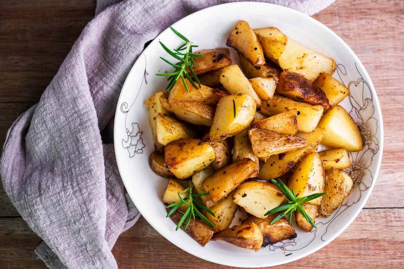 Eating Potatoes