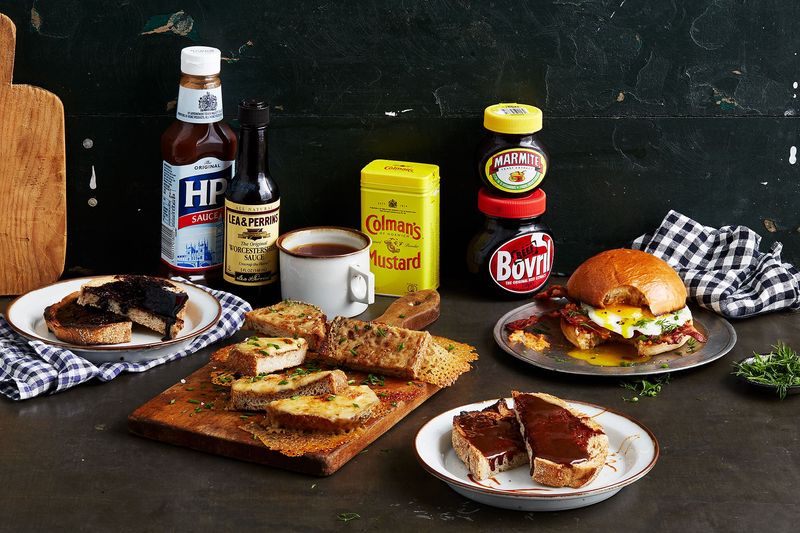 Keeping Condiments Like Salad Cream On The Table