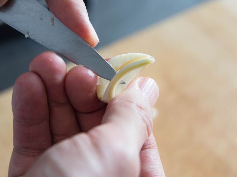 Not Removing The Green Germ When Needed