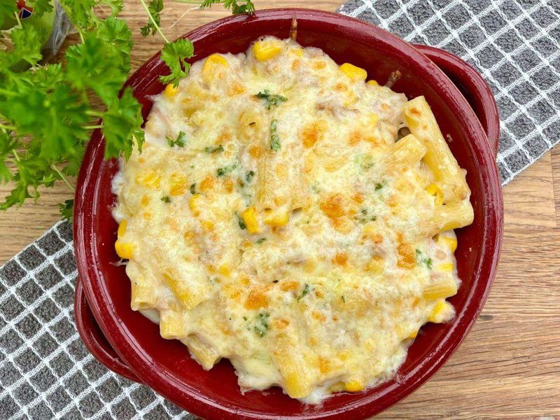 Tuna Sweetcorn Pasta
