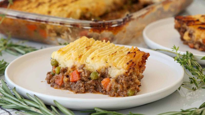 Shepherd's Pie With Mixed Vegetables