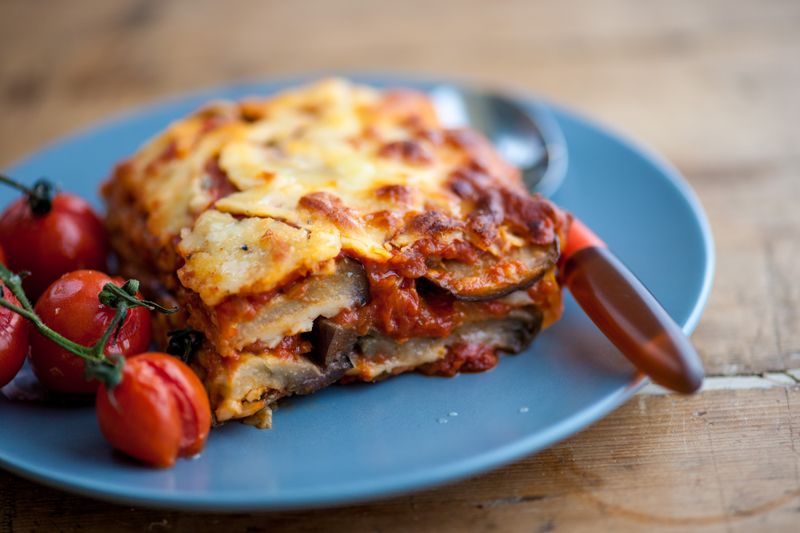 Aubergine Parmigiana