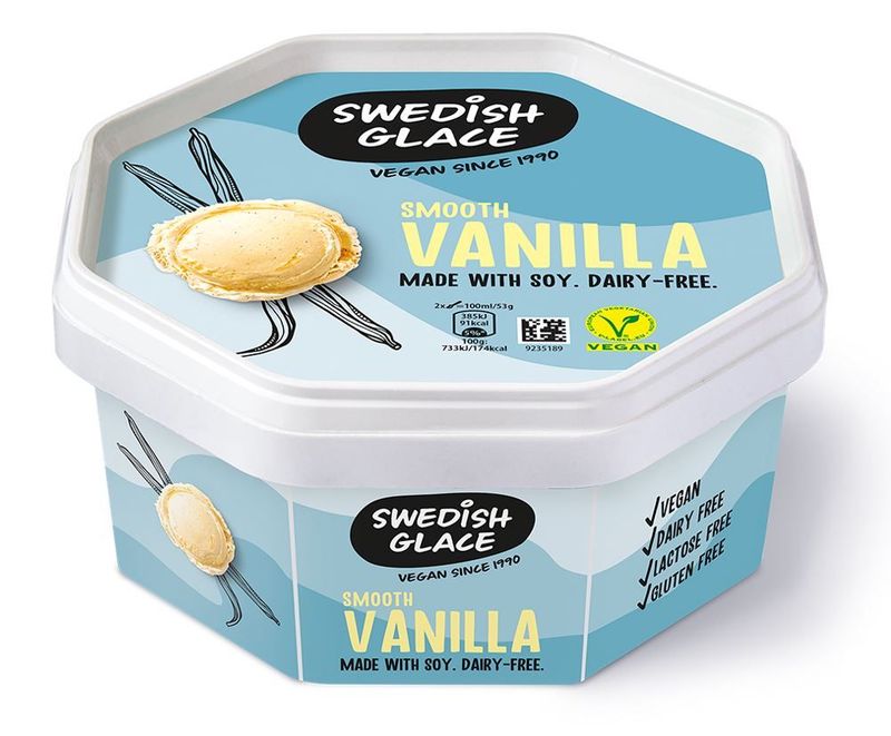 Swedish Glace Vanilla Dairy Free Ice Cream