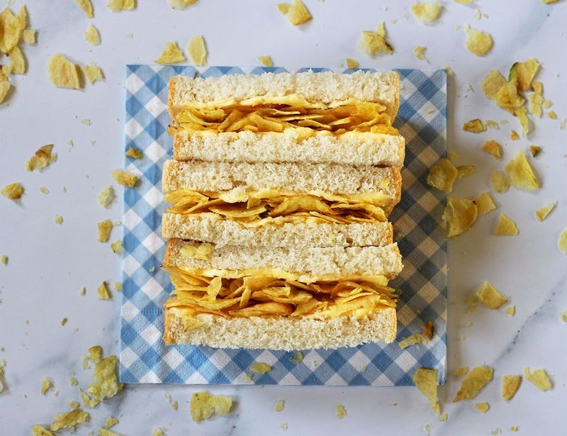 Crisps Inside Sandwiches