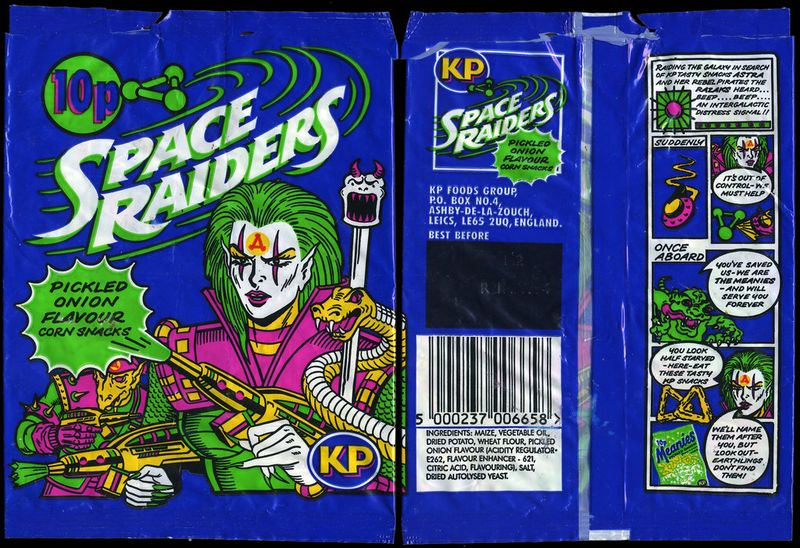 Space Raiders Crisps