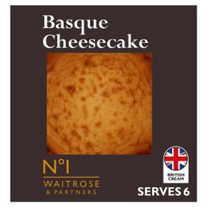 Waitrose No.1 Basque Cheesecake