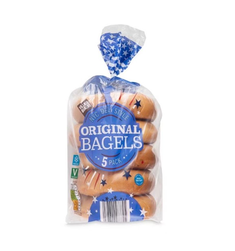 Village Bakery Original Bagels From Aldi