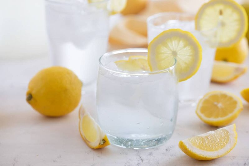 Offer Chilled Water With Citrus Slices