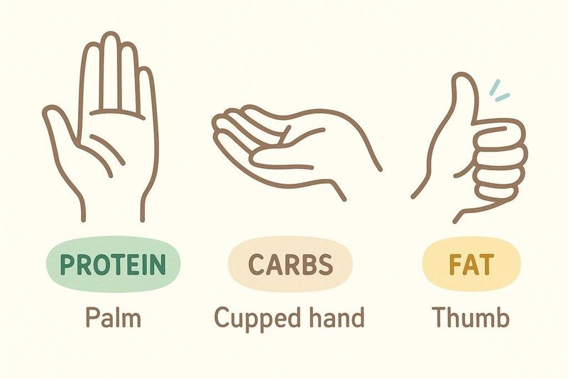 Using Portion Cues Instead Of Weighing And Measuring