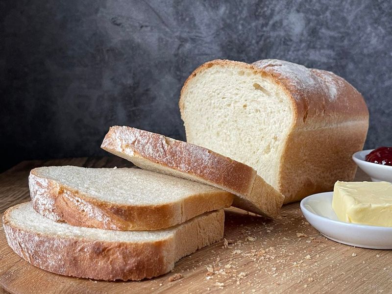 Soft White Sliced Bread Loaf