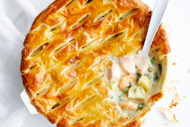 Luxurious Seafood Pie