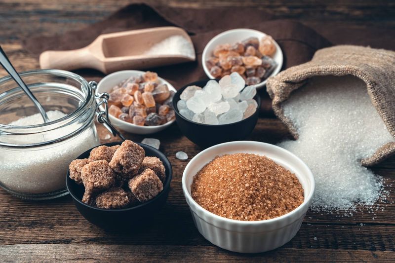 The Difference Between White, Brown, And Liquid Sugars