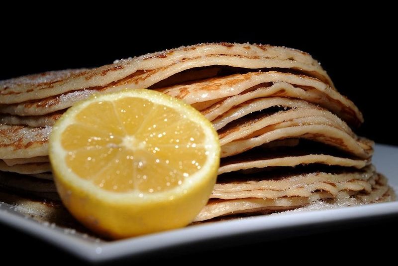 Lemon Juice And Caster Sugar