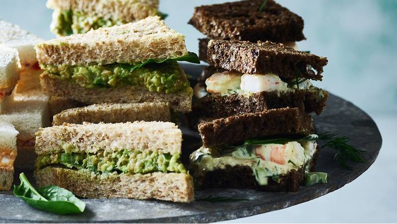 Freshly Made Finger Sandwiches
