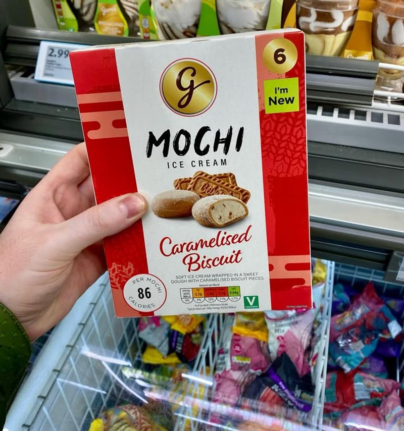 Caramelised Biscuit MOCHI Ice Cream