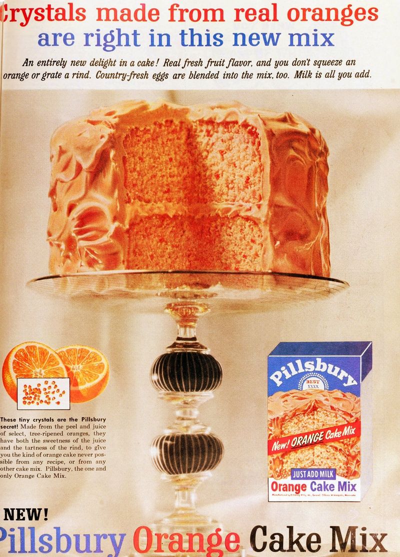Discontinued Pillsbury Orange Cake Mix