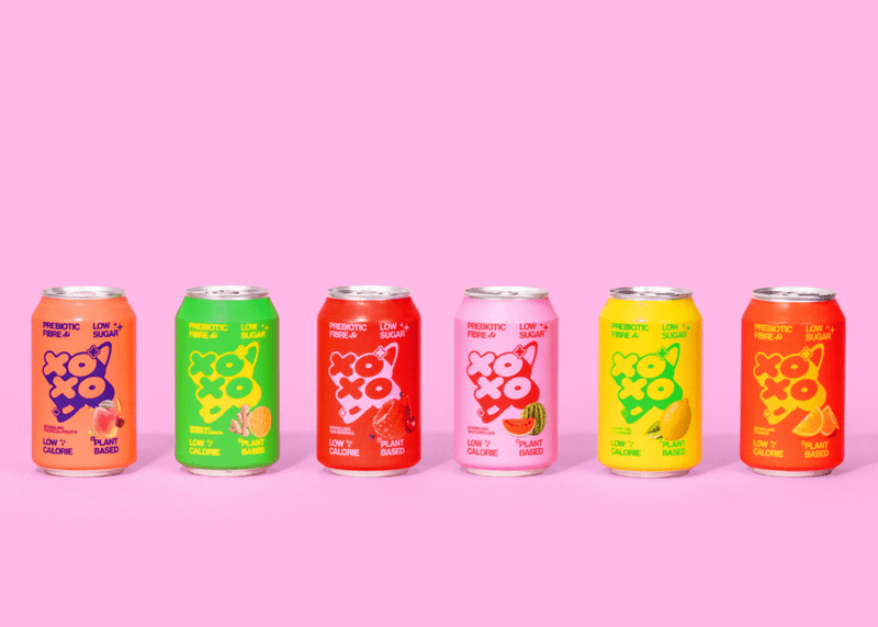 XOXO Prebiotic Soda