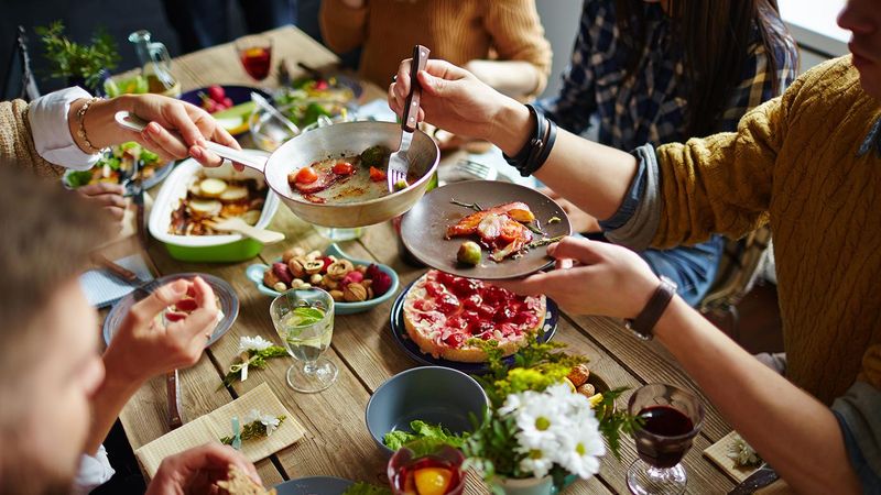 Sharing Is Expected At The Table