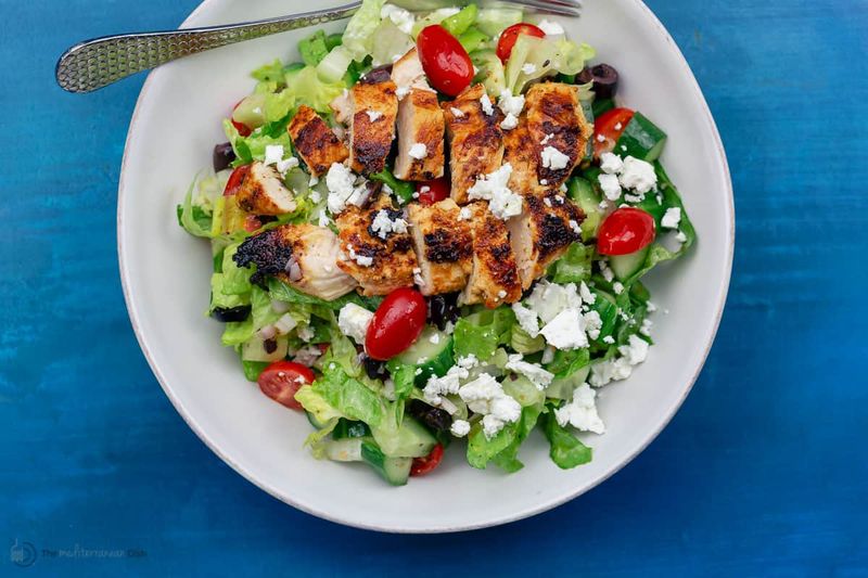 Grilled Chicken And Greens Salad