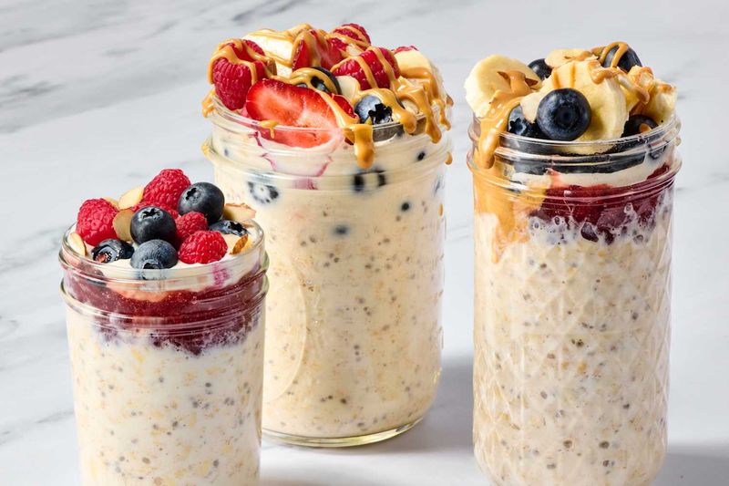 Use Overnight Oats With Milk Or Yoghurt