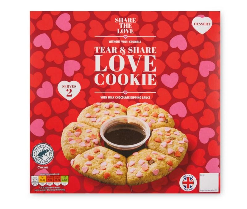 Dessert Menu Tear And Share Cookie
