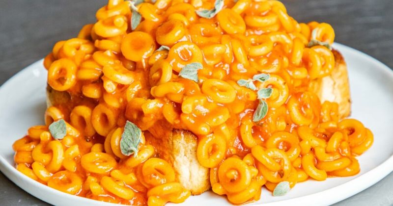 Spaghetti Hoops On Toast