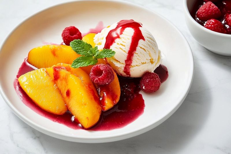 Peach Melba