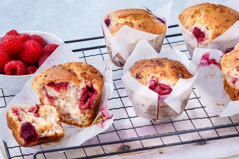 Raspberry Muffins